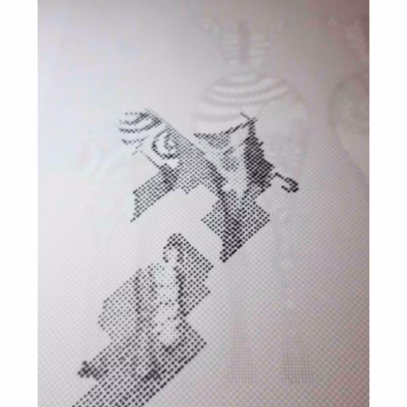 One Color Dot Painting Jesus And Child 40x50