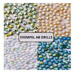 Diamanttavla AB Drills Bird Spingflower 40x50