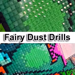 Diamanttavla  Mystery Fairy Dust Drill 40x50 - 120 Färger