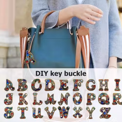 Nyckelring Bokstav N