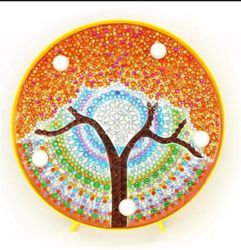 Diamond Painting Ledlampa Träd