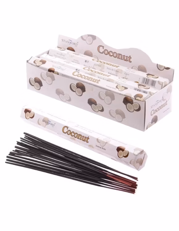 Rökelsepinnar Stamford Premium Hex Kokosnöt