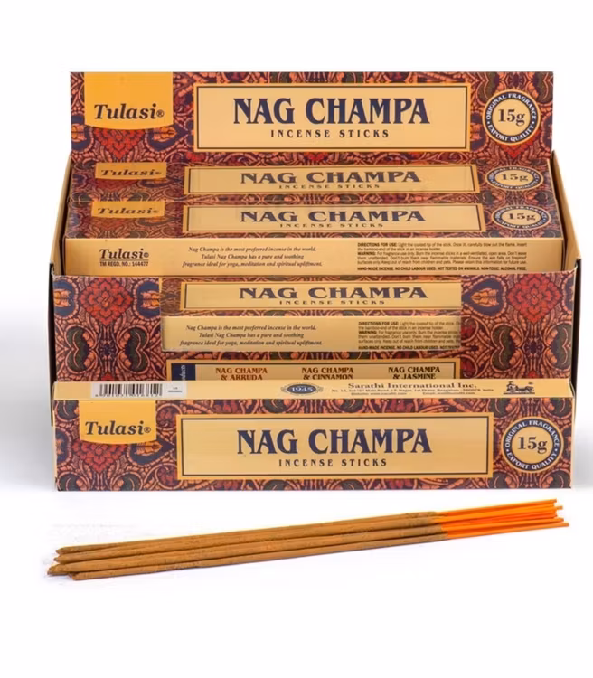Rökelse Tulasi Nag Champa - Leveranstid 1-3 Dagar