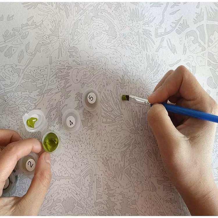 Paint By Numbers Cykel Vid Havet 40x50