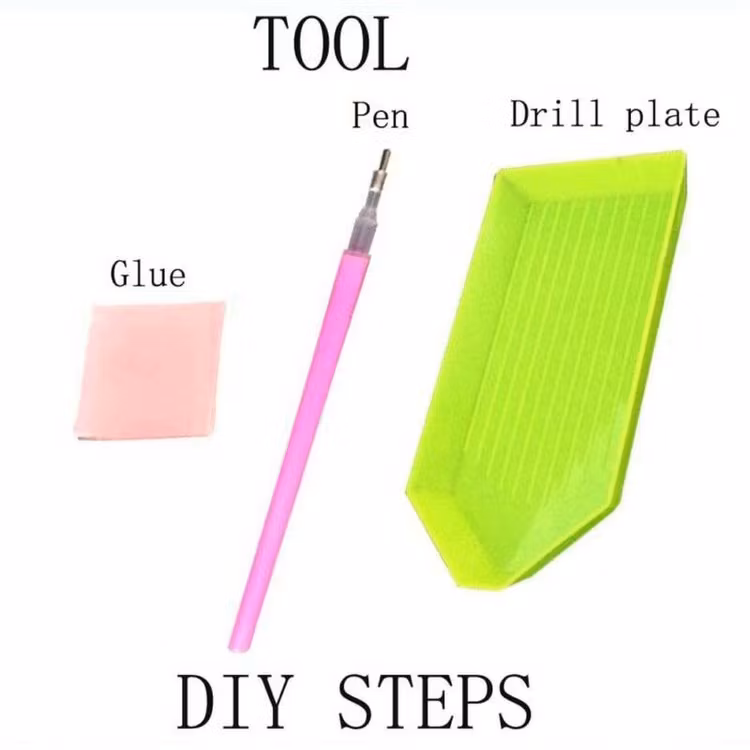 Diamanttavla Painted Sailboat 30x40