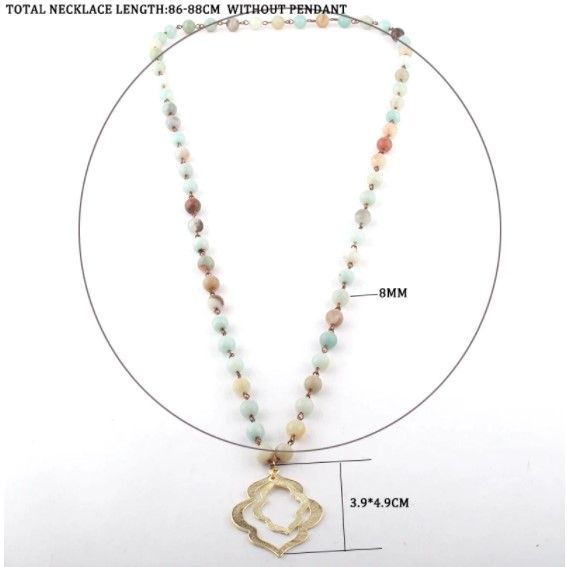 Halsband Ebba Ca 90 Cm