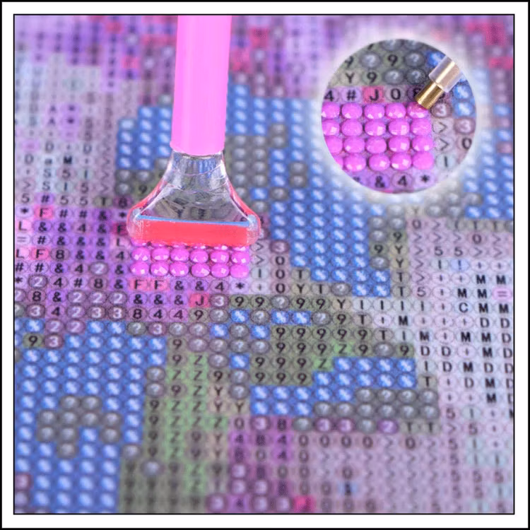 Diamanttavla Indianlove 40x50