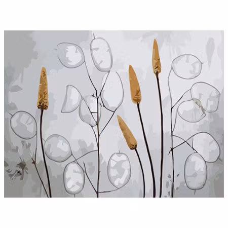 Paint By Numbers Stilrena blommor 40x50