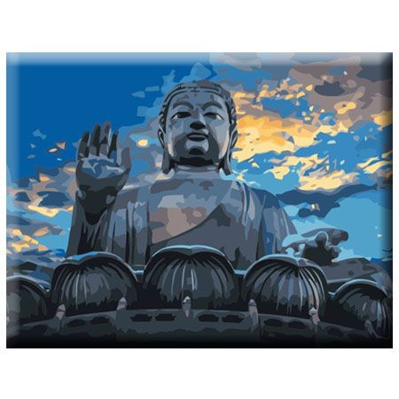 Paint By Numbers Big Buddha 40x50