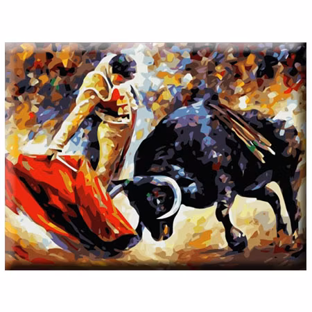 Paint By Numbers Matador 40x50