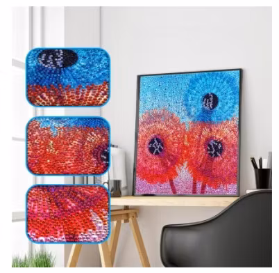 Diamanttavla Special Dandelion 30x30