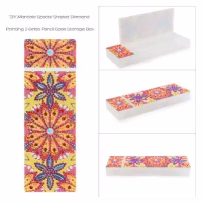 Diamond Painting Pennfack Sommarblommor 21x7 cm