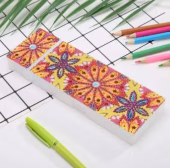 Diamond Painting Pennfack Sommarblommor 21x7 cm