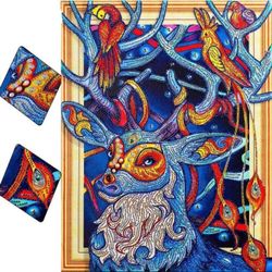 Diamanttavla Special Deer 40x50