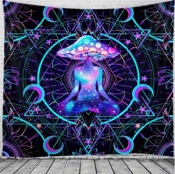 Gobeläng Tapestry Mushroomhead 150x150 Cm