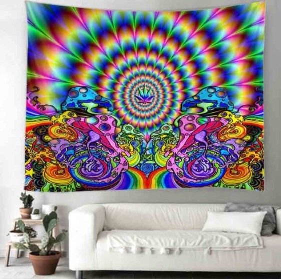 Gobeläng Tapestry Psychodelic 95x70 Cm