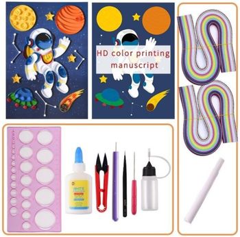 Quilling Spaceman A4