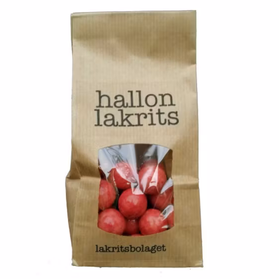 Lakritsbolaget Hallonlakrits 170g