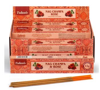 Rökelsepinnar Tulasi Nag Champa Rose