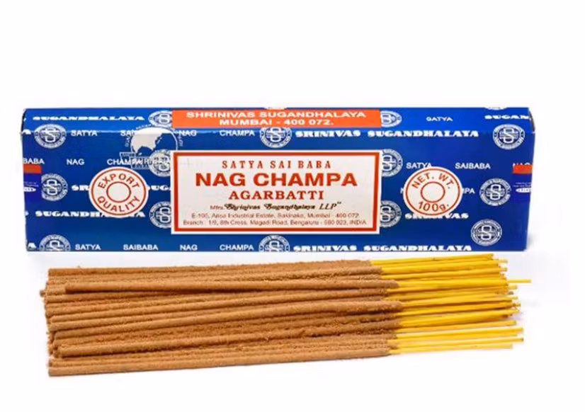 Rökelse Satya Nag Champa Klassisk Storpack 100g