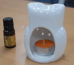 Aromalykta Klassisk Vit Owl