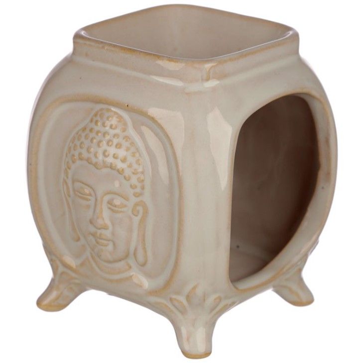 Aromalykta Buddha Face White