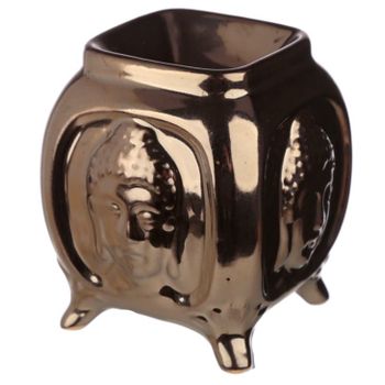 Aromalykta Buddha Face Metallic