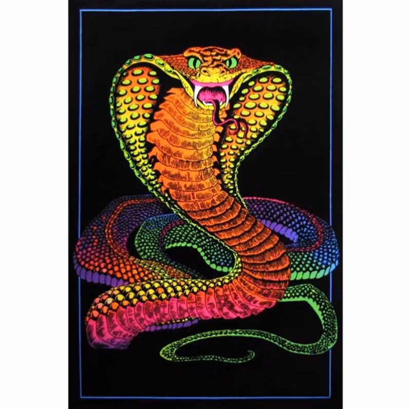 Diamanttavla Snake 30x40