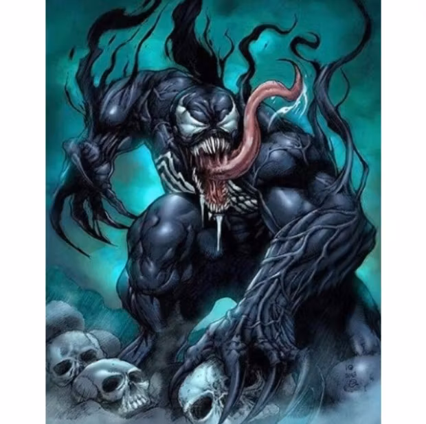 Diamanttavla Horrific 40x50