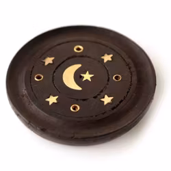 Rökelsehållare Rund Mangoträd Måne Och Stjärnor 10x70 cm