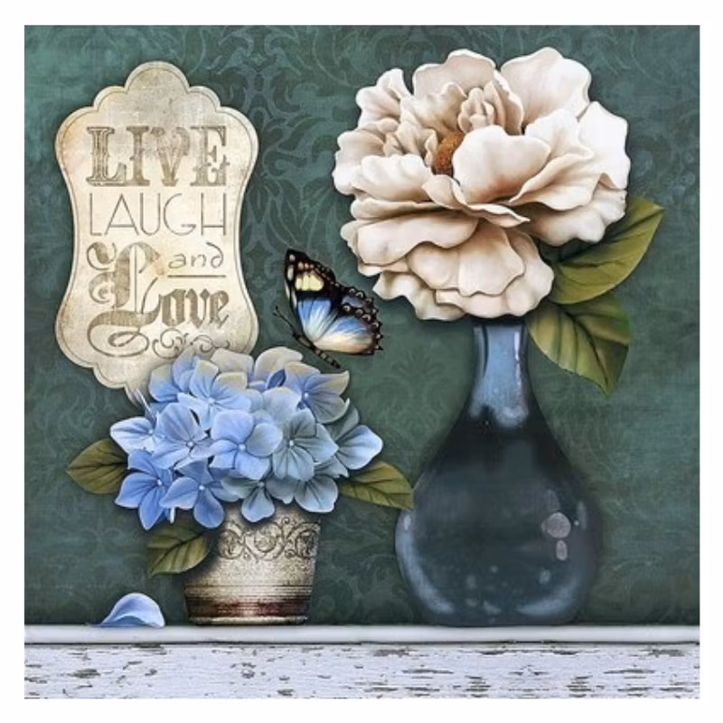 Diamanttavla Live 50x50