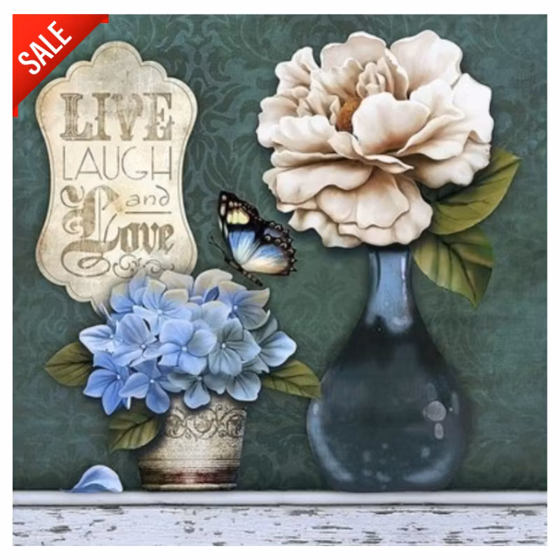 Diamanttavla Live 50x50