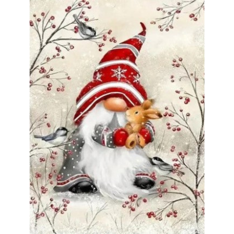 Diamanttavla Nisse Vinterskog 40x50