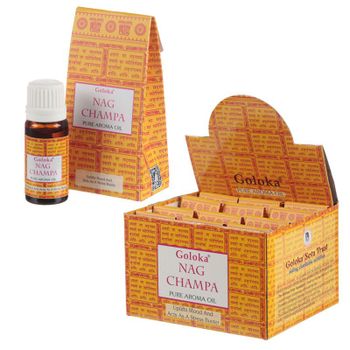 Goloka Aromaoljor Nag Champa 10 ML