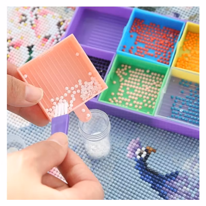 Diamond Painting Trågset 1+6