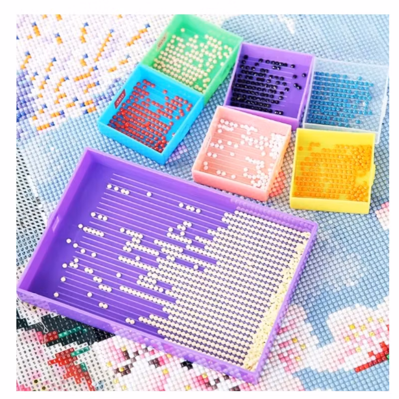 Diamond Painting Trågset 1+6