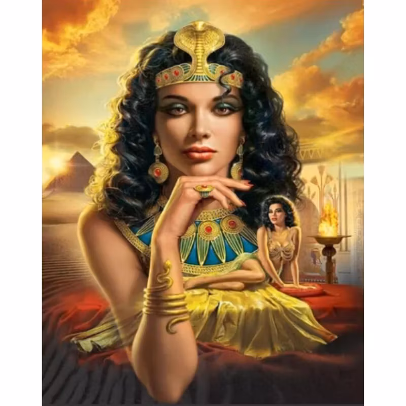 Diamanttavla Beauty Of Egypt 50x70