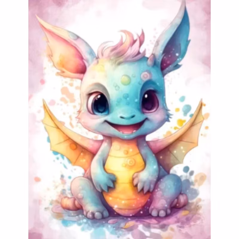 Diamanttavla Drake 40x50