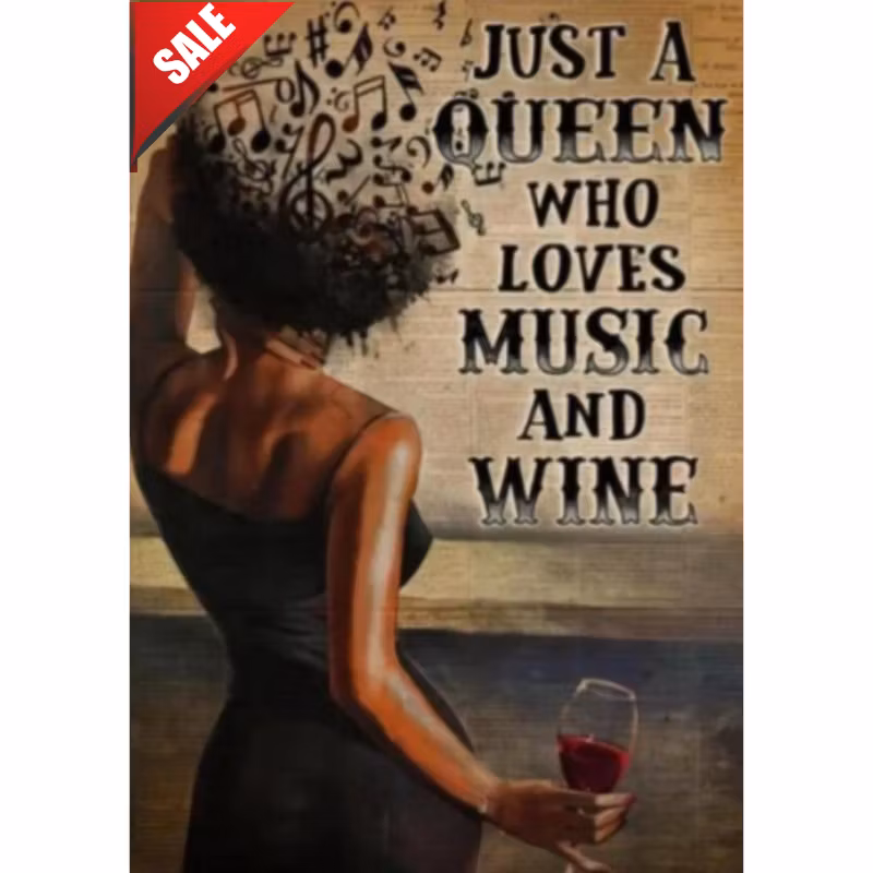 Diamanttavla Just A Queen 50x70