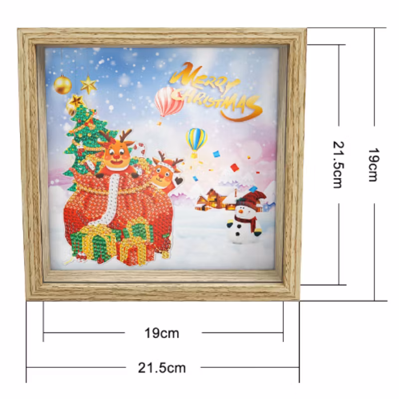 Diamond Painting Sparbössa Ram Flicka