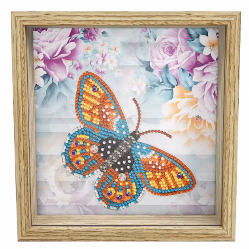 Diamond Painting Sparbössa Ram Fjäril