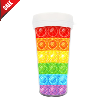 Diamond Painting Mugg Rainbow