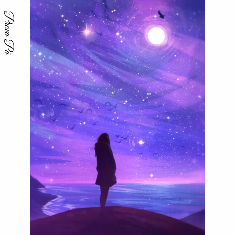 Diamanttavla (Runda) Universe 15x20