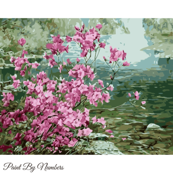 Paint By Numbers Magnolia Vid Bäck 40x50