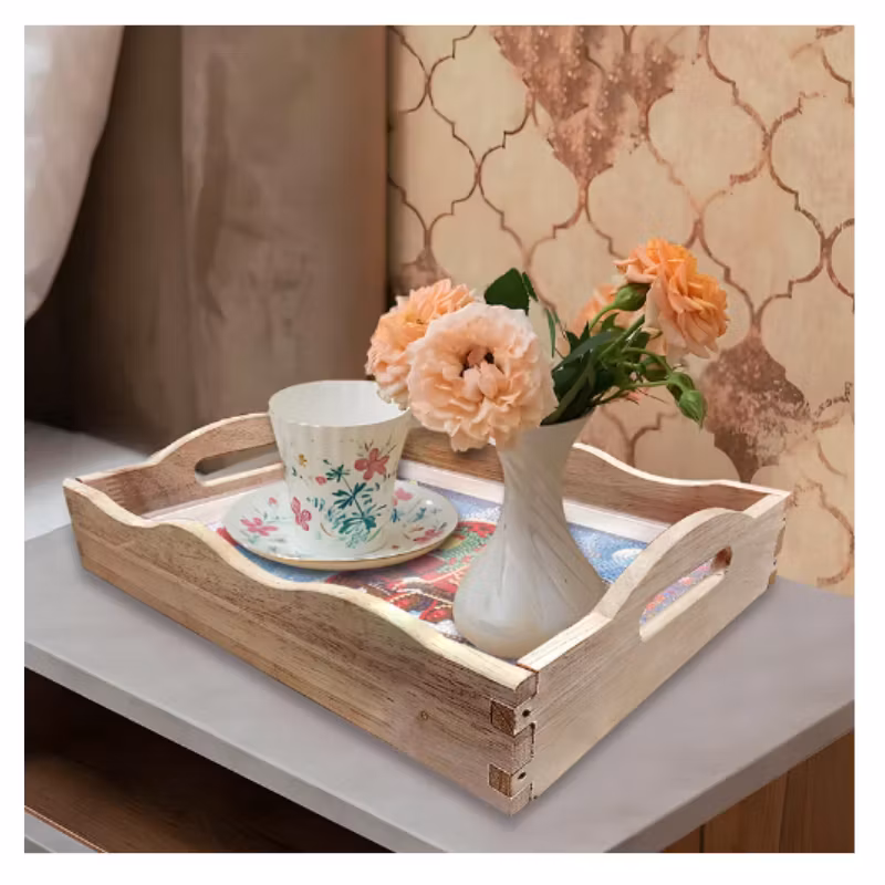 Diamanttavla Bricka Mandala 30x20