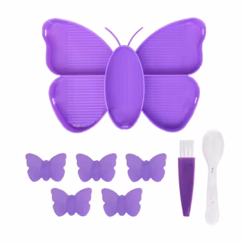 Diamond Painting Tråg Fjäril Lila (Diamanttavlor Göteborg)