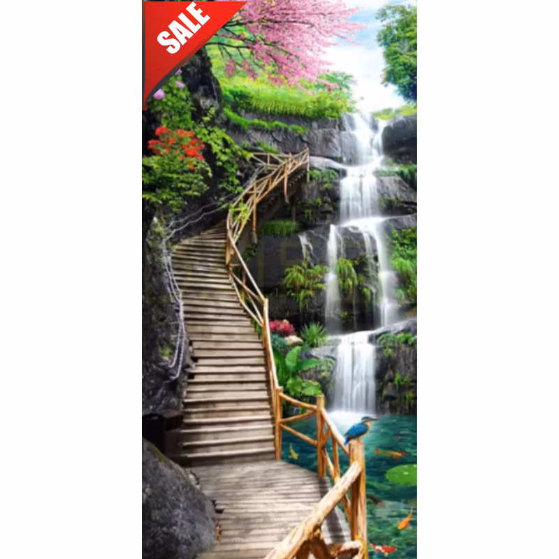 Diamanttavla (R) Vattenfall 40x80