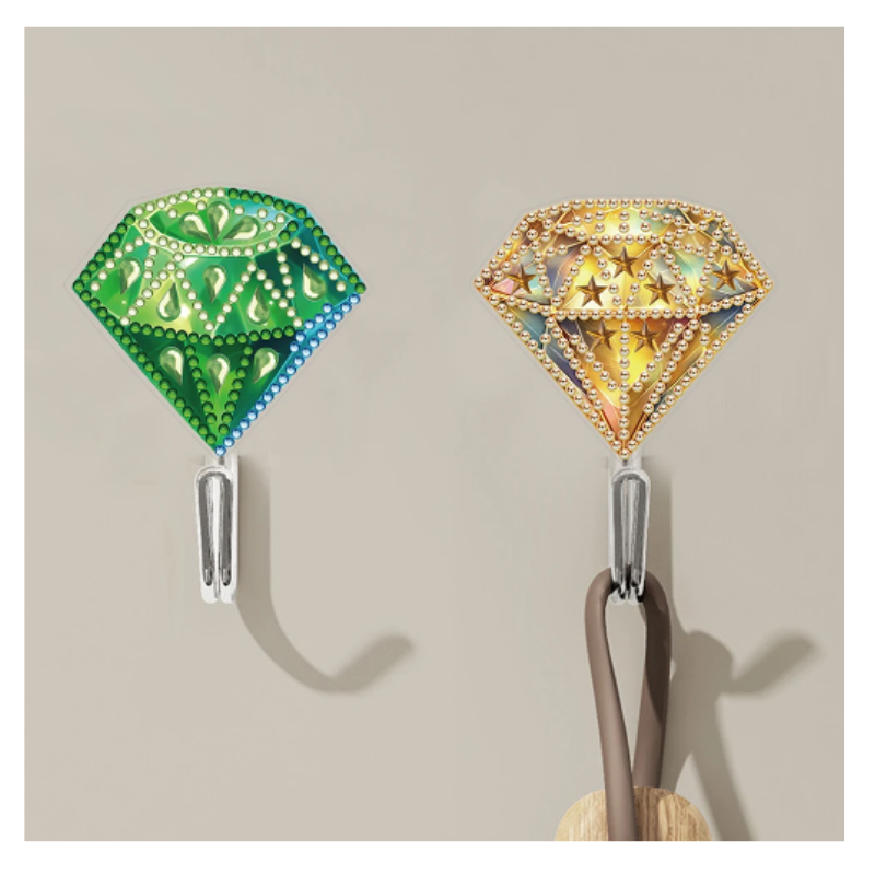 Diamond Painting Väggkrok Diamant 6-Pack