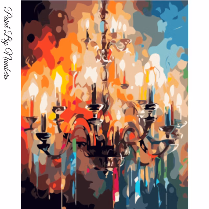 Paint By Numbers Takkrona 40x50