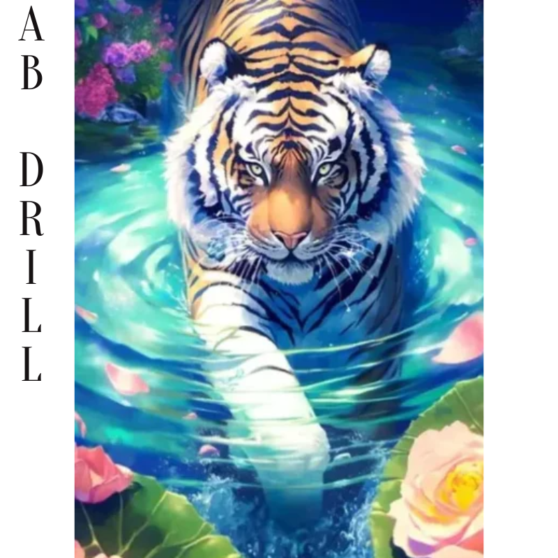 Diamanttavla AB Drills Tiger 40x50